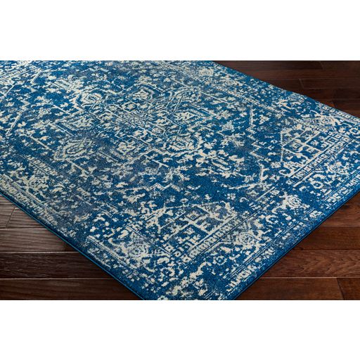 Surya Harput Dark Blue 3'x7' Runner Rug-3
