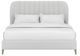 A.R.T. Furniture® Dante Custard King Wide Channel Upholstered Panel Bed -1