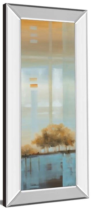 Classy Art Window on the Word l by Carol Robinson Mirror Framed Wall Art-1