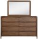 Coaster® Maderia Walnut Mirror-2