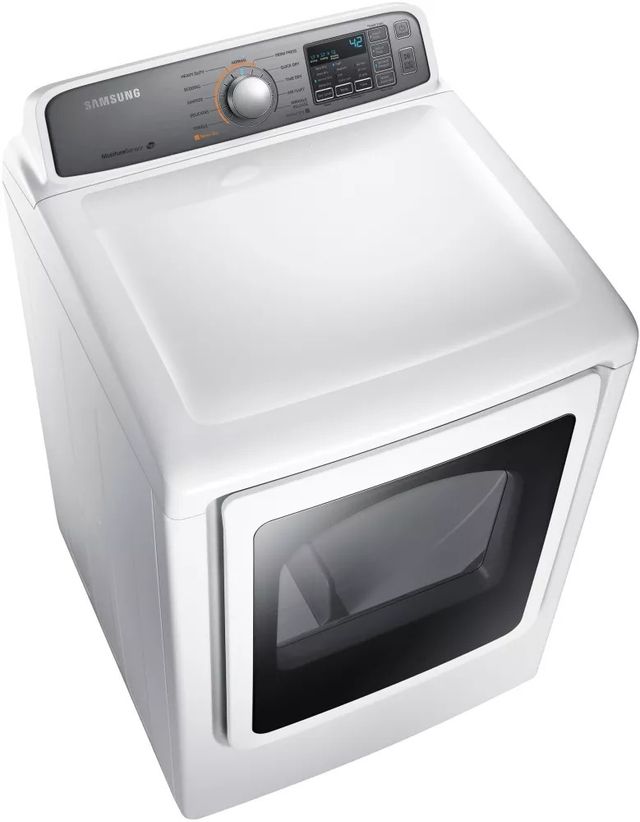 Samsung 7.4 Cu. Ft. White Electric Dryer-1