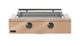 Caliber™ Rockwell Social 42" Champagne Built-In Natural Gas Outdoor Griddle with Pewter Hardware-0