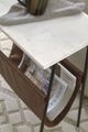 Signature Design by Ashley® Etanbury White Accent Table with Black Metal Legs-3