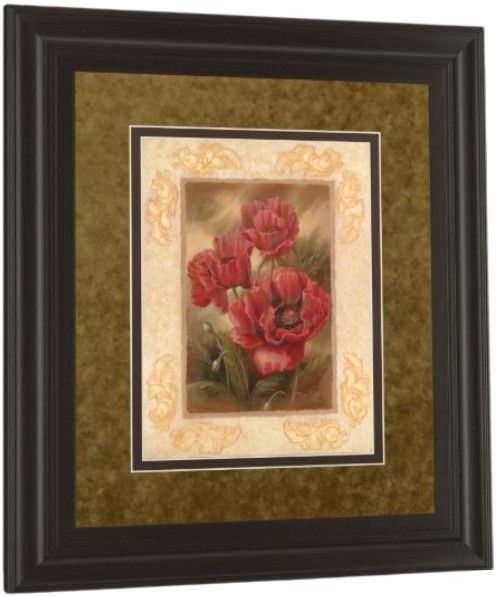 Classy Living Vivian Flasch Daphne’s Poppies 34" Wall Art-3