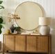 Magnolia Home by Joanna Gaines Penny Polished Brass Mirror-3