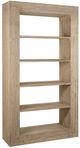 Dovetail Furniture Amaya Light Warm Wash Sealed Bookcase-0