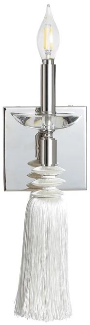 Stylecraft Polished Nickel Wall Mount Lamp-0