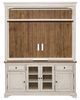 Liberty Furniture Morgan Creek Antique White/Wirebrushed Tobacco Entertainment Center-2