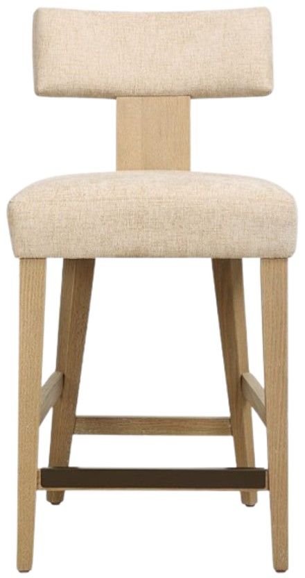 Uttermost® Elysian Natural/Sand Counter Stool-3