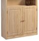Archbold Furniture Customizable Pine 36" x 72" Bookcase with Doors-1