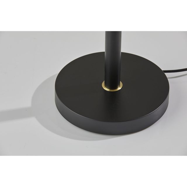 Adesso® Emerson Black/Antique Brass Tree Lamp-1