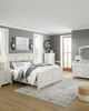 Signature Design by Ashley® Robbinsdale Antique White California King Panel Bed-4