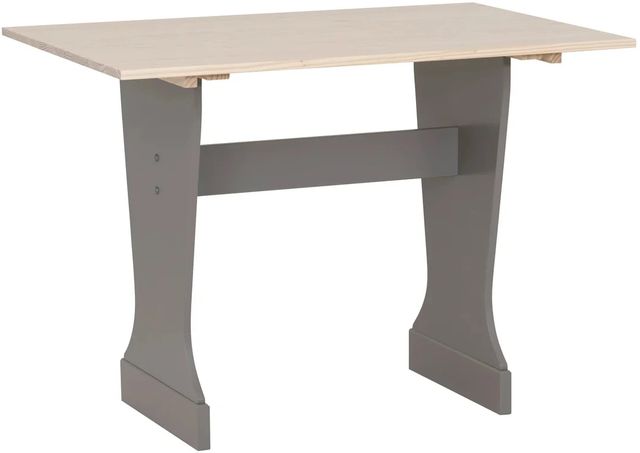 Linon Norah Gray/Maple Trestle Table-0