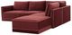 TOV Furniture Willow 5-Piece Red Right-Arm Facing Sectional-3