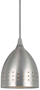 Cal® Lighting & Accessories Uni Pack Brushed Steel Pendant-0