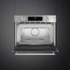 Smeg 24" Fingerproof Stainless Steel Oven/Micro Combo Electric Wall Oven-1