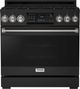 Thor Kitchen® Gordon Ramsay Series 36" Matte Black Pro Style Gas Range-0