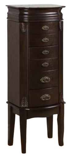Powell® Italian Espresso Jewelry Armoire