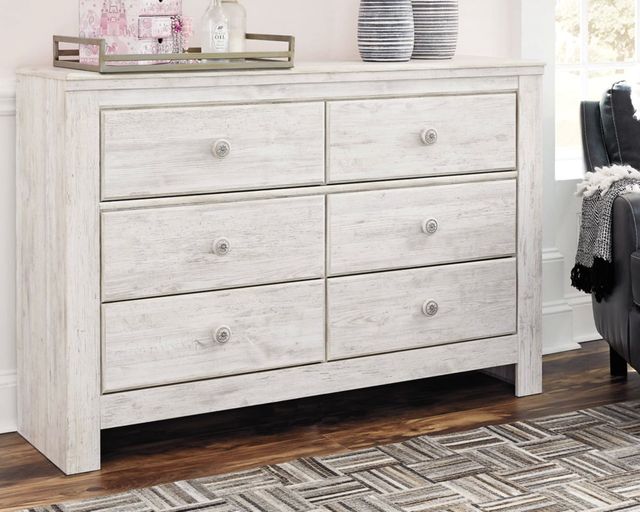 Signature Design by Ashley® Paxberry Whitewash Dresser-3