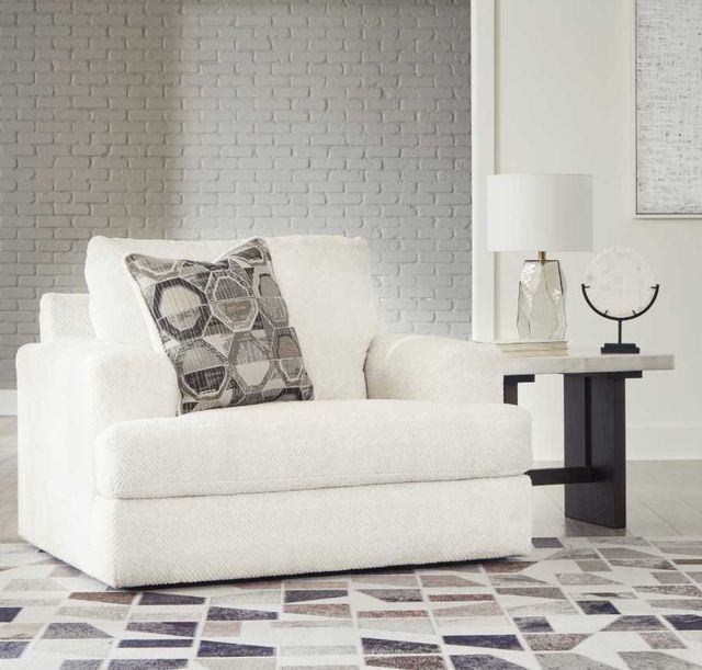Signature Design by Ashley® Karinne Linen Chair and a Half-4
