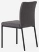 EQ3 Frank Black/Charcoal Dining Chair-4