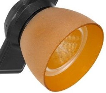 Cal® Lighting & Accessories Dark Bronze/Yellow Track Light-1