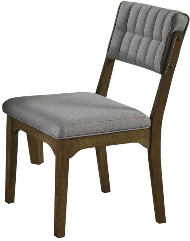Coaster® Rayleene 5-Piece Grey/Medium Brown Dining Set-2