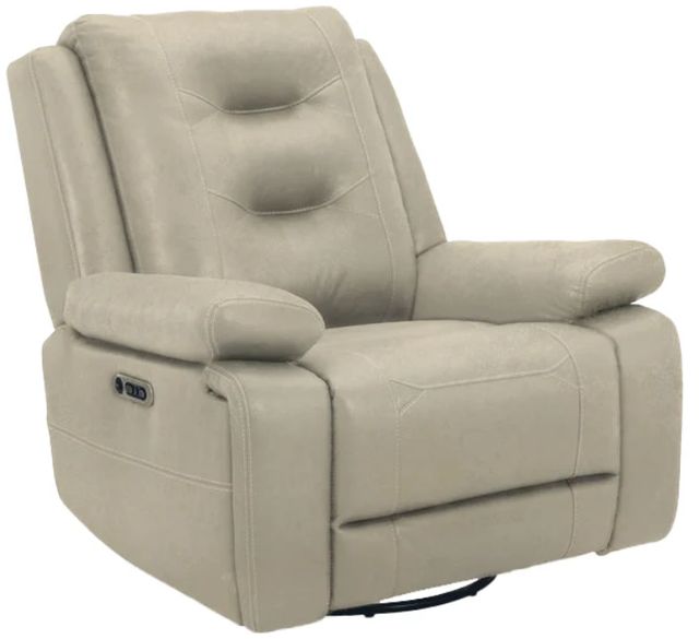 Parker House® Caldwell Tahoe Fog Power Swivel Glider Recliner-0