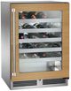 Perlick® Signature Series Panel Ready 24" Right Hinge Wine Reserve Glass Door-1