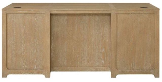 Martin Furniture Canyon Drive Natural Oak Double Pedestal Desk-2