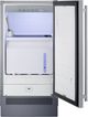 Summit® 18” 60 lb Stainless Steel Undercounter Ice Maker-1
