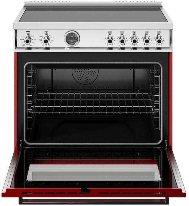 Bertazzoni Professional Series 36" Rosso Pro Style Induction Range-1