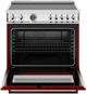 Bertazzoni Professional Series 36" Rosso Pro Style Induction Range-1