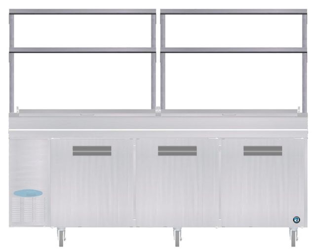Hoshizaki 2-Piece 46" Stainless Steel Double Overshelf Kit-1