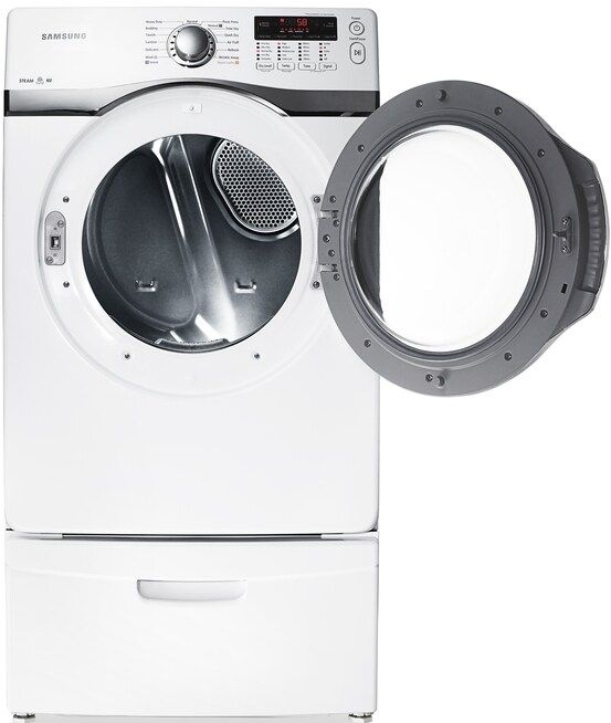 Samsung 7.4 Cu. Ft. Neat White Electric Dryer-3