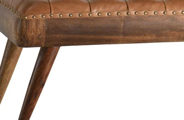 Jaipur Furniture Chaney Brown Bench Ottoman-2