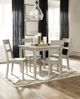 Signature Design by Ashley® Loratti 5-Piece Gray Dining Table Set-3