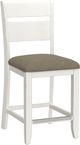Emerald Home Sarasota 6-Piece Cocoa Milk/White Counter Height Table Set-5088-54X-3