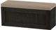 Crate Designs™ Furniture Espresso Storage Bench-0