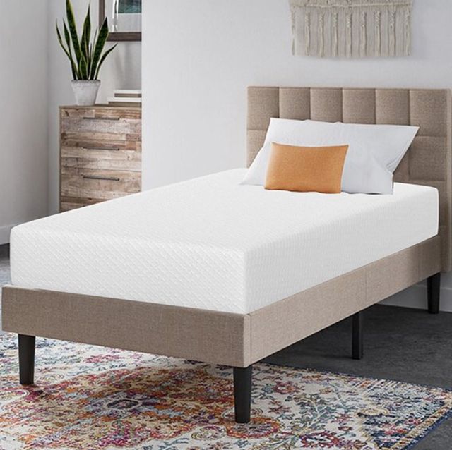 Furniture of America® Artemisia 10" Memory Foam Plush Tight Top Twin Extra Long Mattress-1