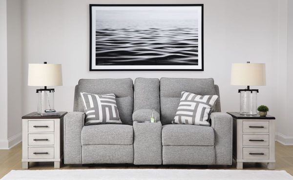 Reclining loveseat