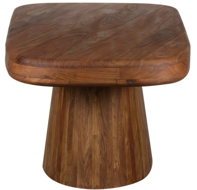 Porter International Designs Ekta Matte Walnut Coffee Table-2