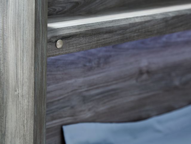 Signature Design by Ashley® Baystorm 2-Piece Gray Full Panel Headboard Set-3