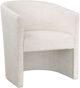 Uttermost® Encompass White Dining Arm Chair-0