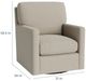 Bassett® Furniture Customizable Trent Track Arm Swivel Chair-4