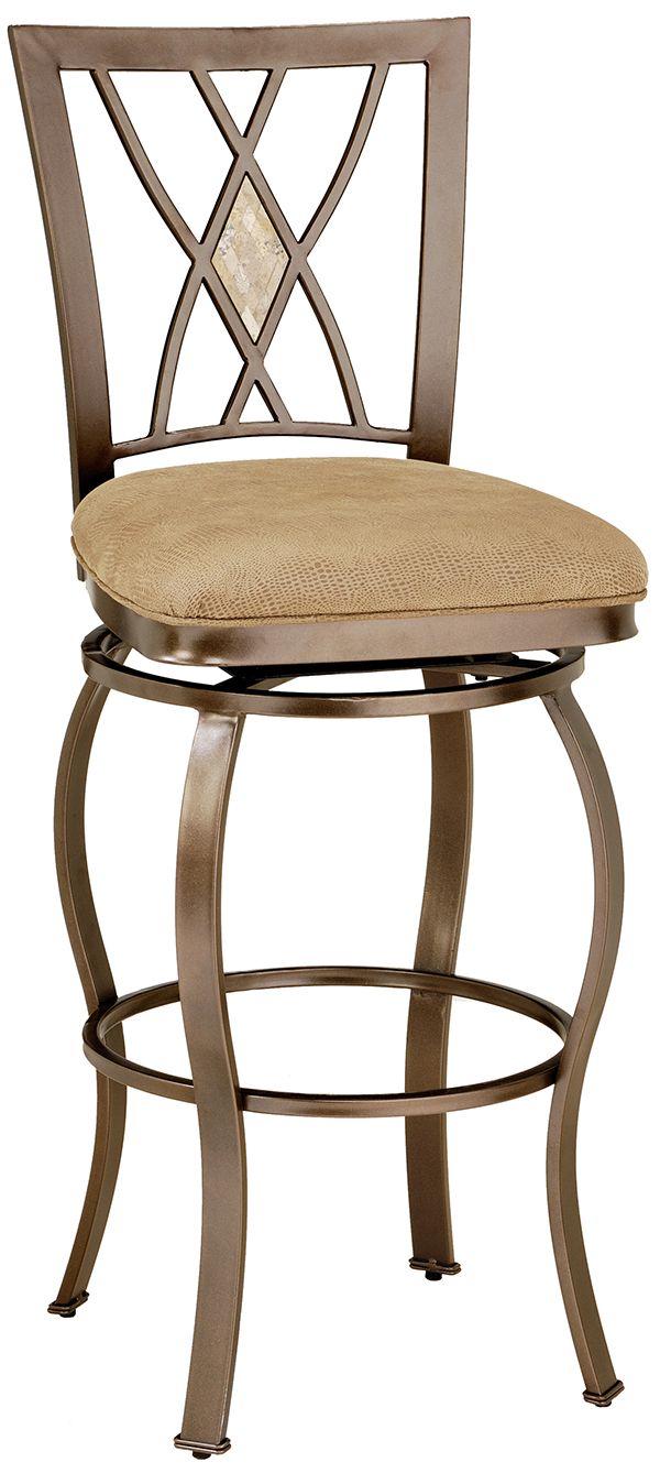 HH2 Home Brookside Diamond Back Swivel Counter Stool-0