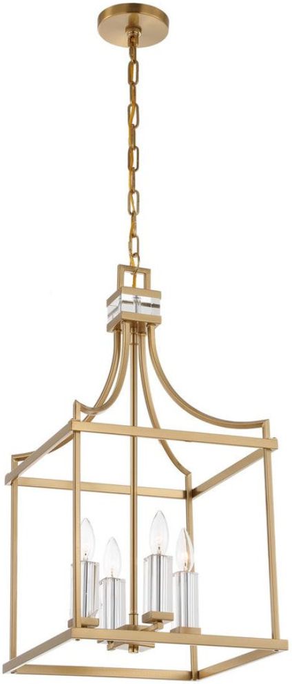 Uttermost® Montreal Warm Brass 4-Light Pendant-3