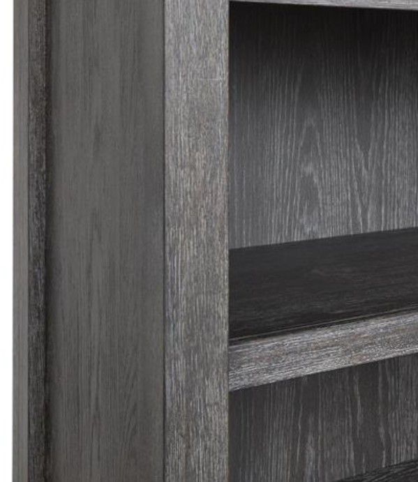 Magnussen Home® Plum Creek Ravenwood Black Bookcase-3
