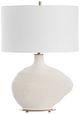 Uttermost® Duostacked White Table Lamp-0