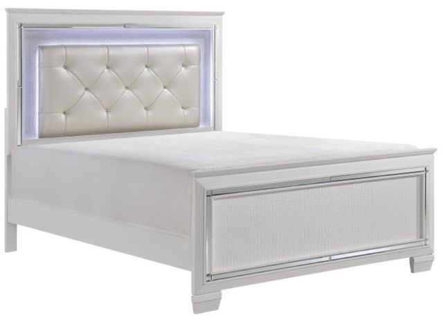 Homelegance® Allura 4-Piece White Queen Bedroom Set-2